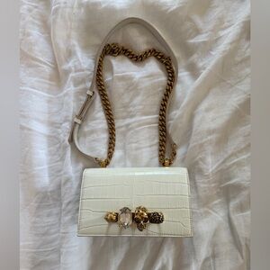 Alexander McQueen - Mini Jeweled Satchel